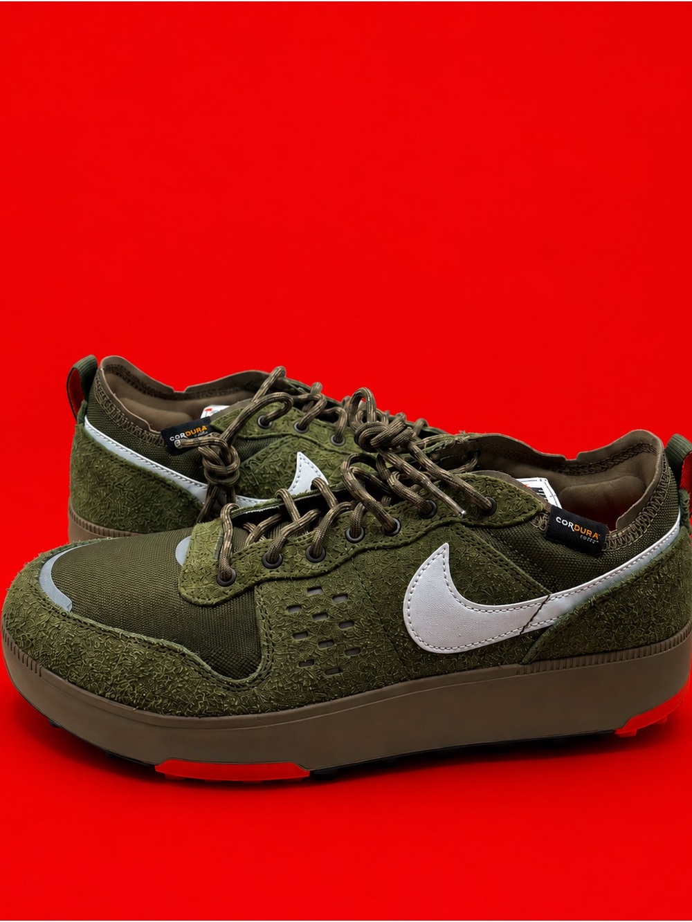 Nike C1TY Premium CORDURA Olive Green Men’s Sneakers Trail Shoes NWOT NO BOX